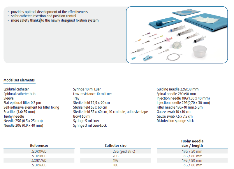 ANAESTHESIA SET